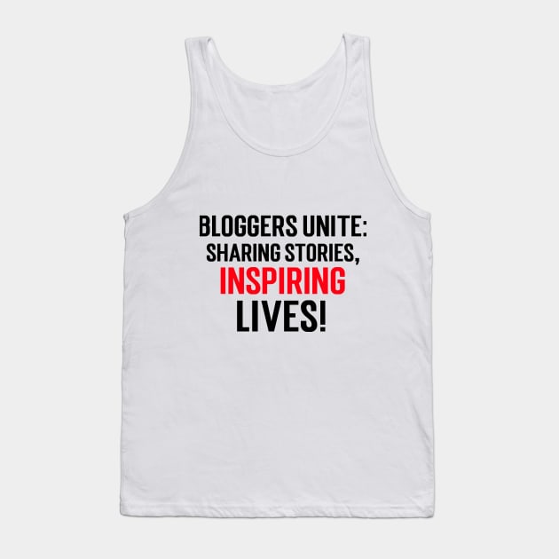 Bloggers share and inspire Tank Top by Hermit-Appeal